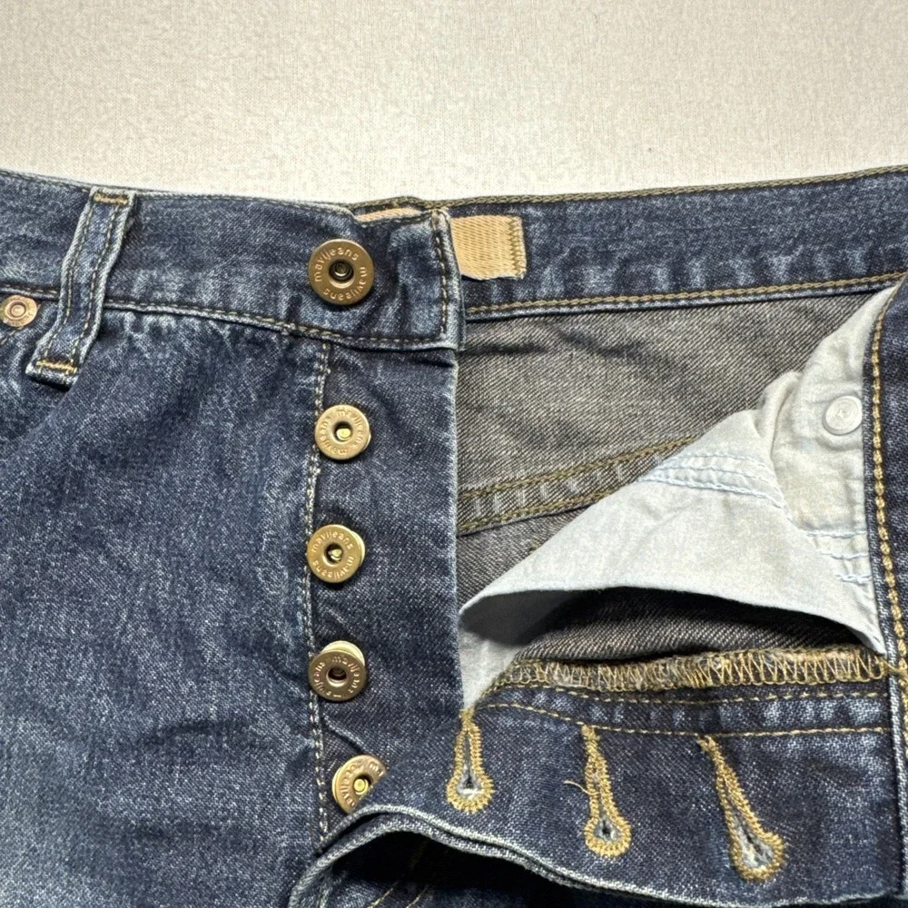 Mavi Womens Molly Low Rise Flare Jeans , Button Fly 31*34